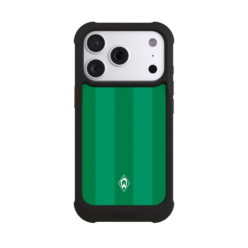 iPhone 18 Pro NIVOmax Werder Bremen Grün gestreift