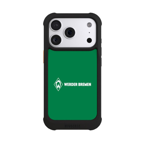 Apple iPhone 18 Pro NIVOmax Werder Bremen Schriftzug Raute Grün