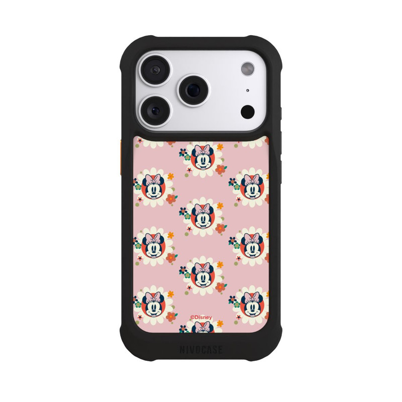 iPhone 18 Pro NIVOmax Minnie's Magic Flowers Retro Pattern