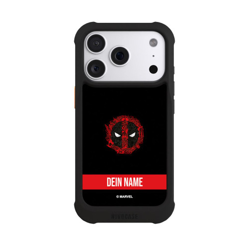 Apple iPhone 18 Pro NIVOmax Deadpool Logo Personalisierbar
