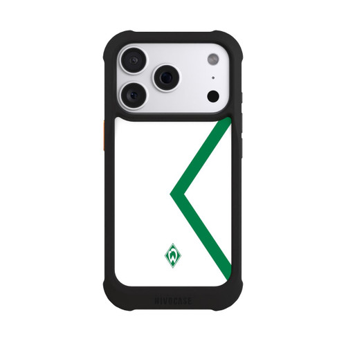 Apple iPhone 18 Pro NIVOmax Werder Bremen Rautenelement Grün