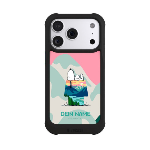 Apple iPhone 18 Pro NIVOmax Snoopy Outdoor Personalisierbar