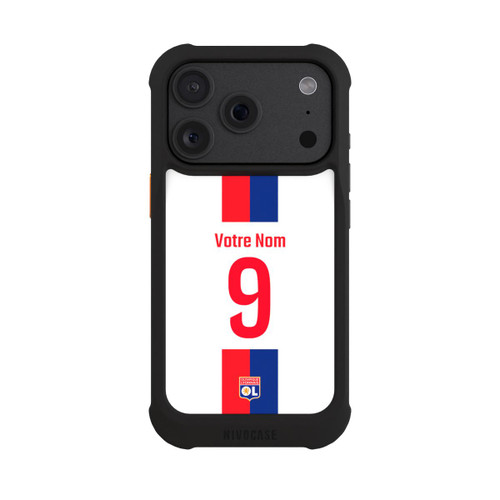 Apple iPhone 18 Pro NIVOmax Olympique Lyonnais Trikot Personalisierbar