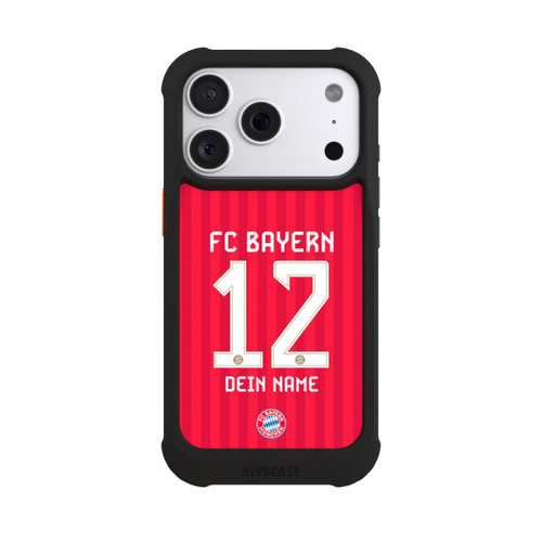 Apple iPhone 18 Pro NIVOmax FC Bayern München Trikot Personalisierbar 26-27
