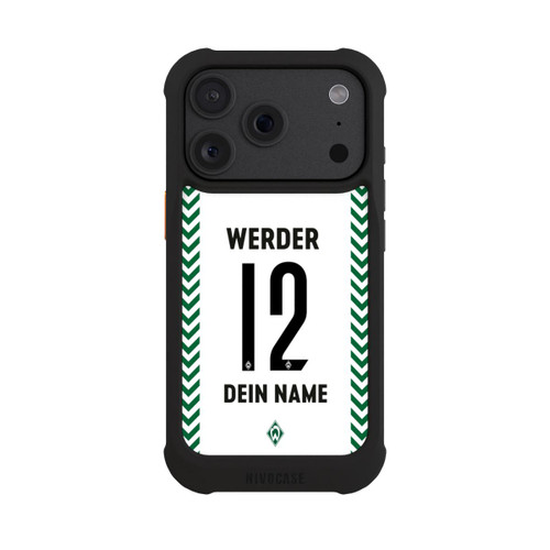 Apple iPhone 18 Pro NIVOmax Werden Bremen Trikot Personalisierbar 26/27