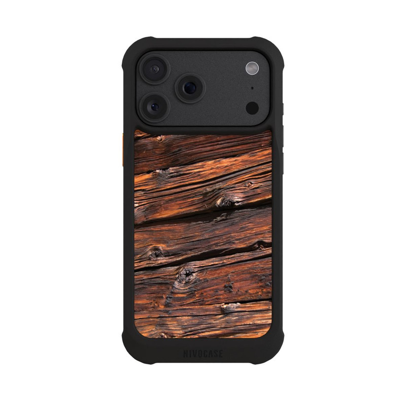 iPhone 18 Pro Max NIVOmax Verwitterte Holzplanken