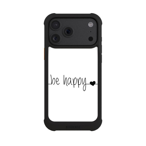 Apple iPhone 18 Pro Max NIVOmax Be Happy Weisser Hintergrund