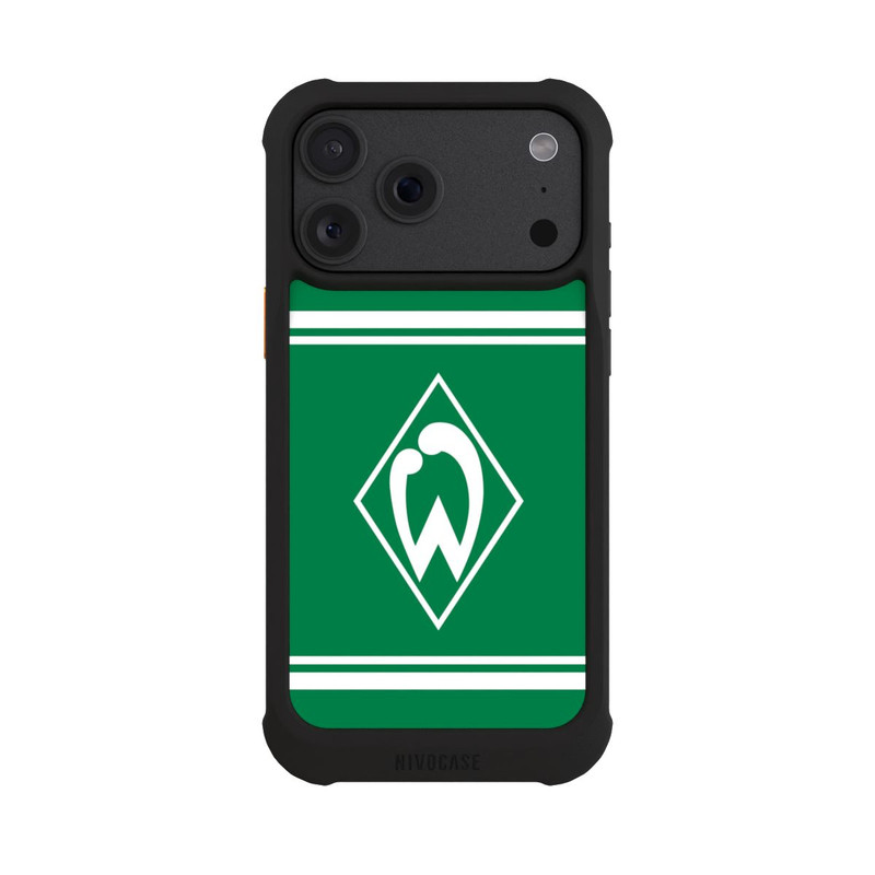iPhone 18 Pro Max NIVOmax Werder Stripes Green