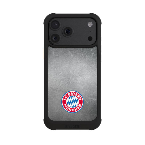 Apple iPhone 18 Pro Max NIVOmax Classic FCB Logo - colorful on metal look