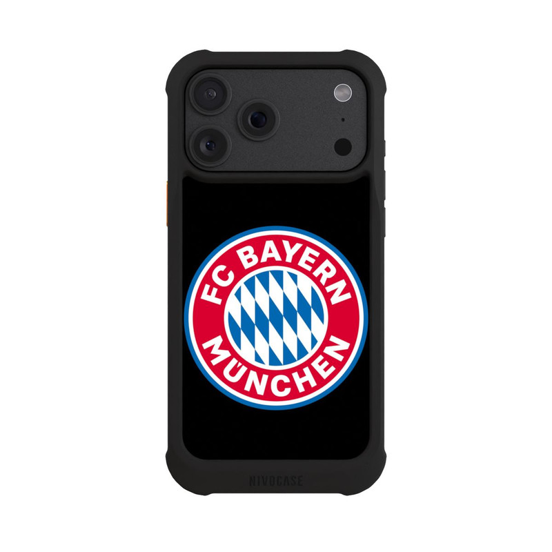 iPhone 18 Pro Max NIVOmax FCB Logo black