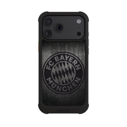 Apple iPhone 18 Pro Max NIVOmax Metalllook FCB Logo einfarbig