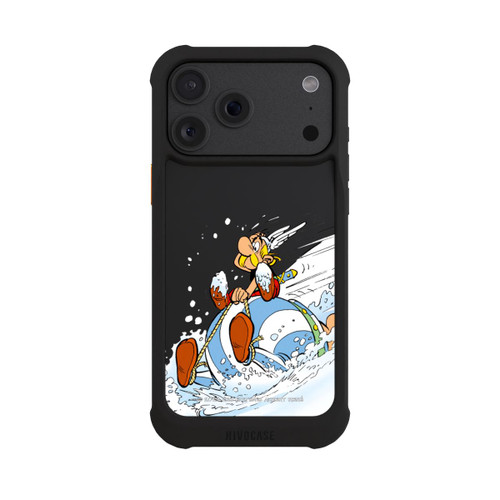 Apple iPhone 18 Pro Max NIVOmax Asterix &amp; Obelix Schlitten Transparent