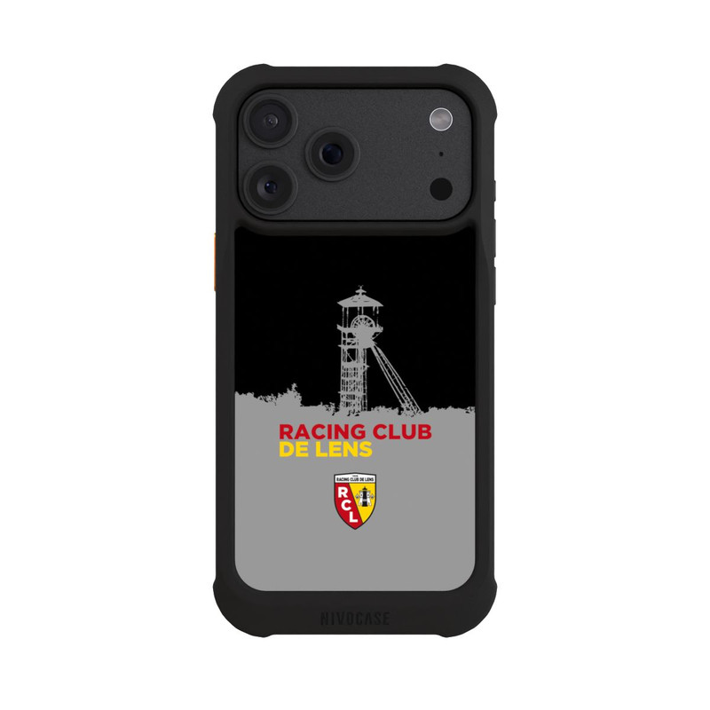 iPhone 18 Pro Max NIVOmax RC Lens Turm Schwarz-Grau