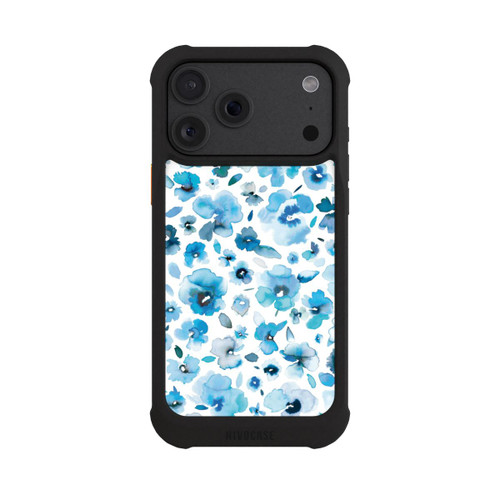 Apple iPhone 18 Pro Max NIVOmax Blue Tropical Flowers