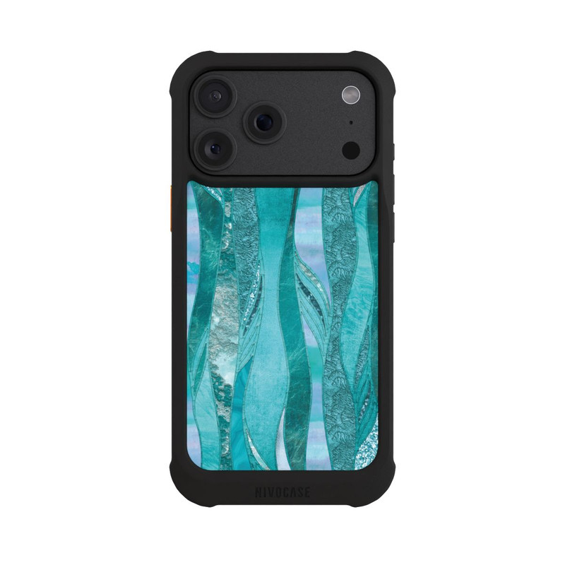 iPhone 18 Pro Max NIVOmax Blue Glamour Glitter Look