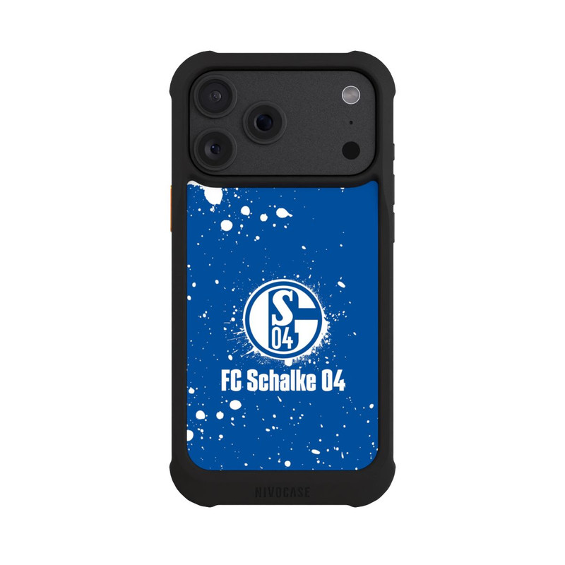 iPhone 18 Pro Max NIVOmax Schalke 04 - Spraylogo