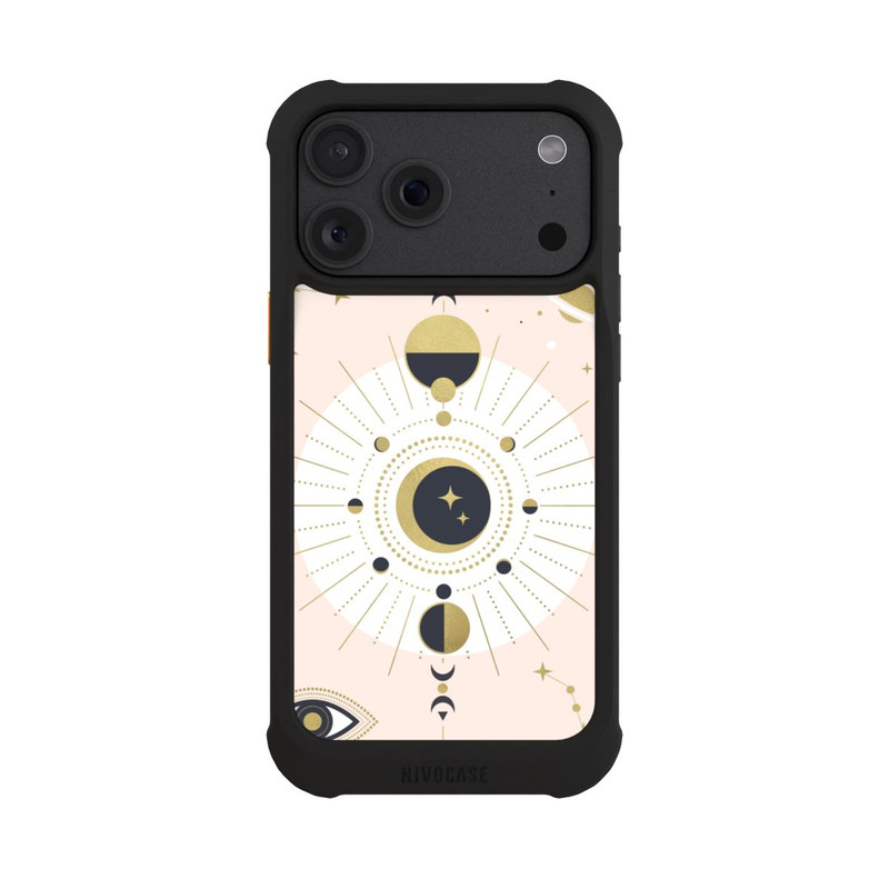 iPhone 18 Pro Max NIVOmax Abstract Rose Gold Look