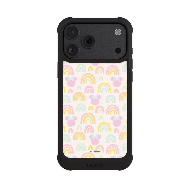 iPhone 18 Pro Max NIVOmax Minnie Regenbogen Muster