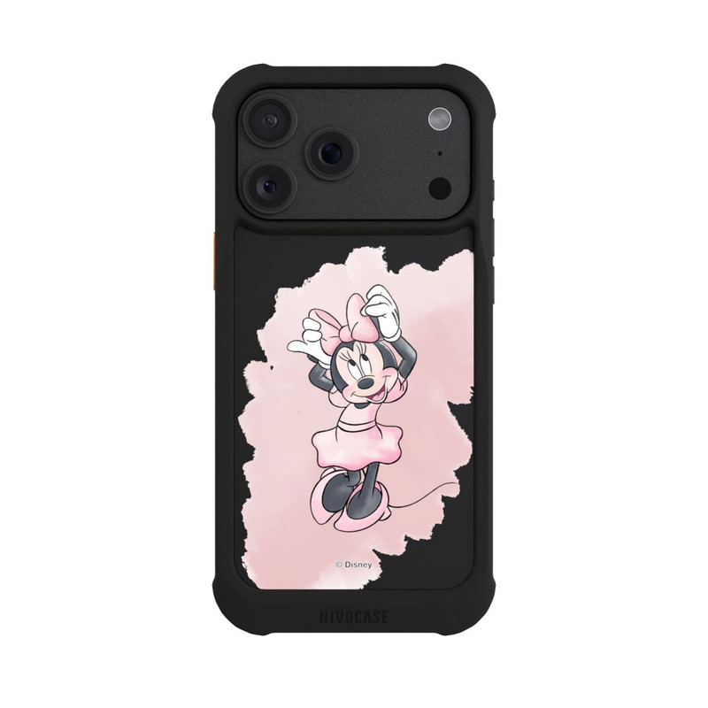 iPhone 18 Pro Max NIVOmax Minnie Aquarell transparent
