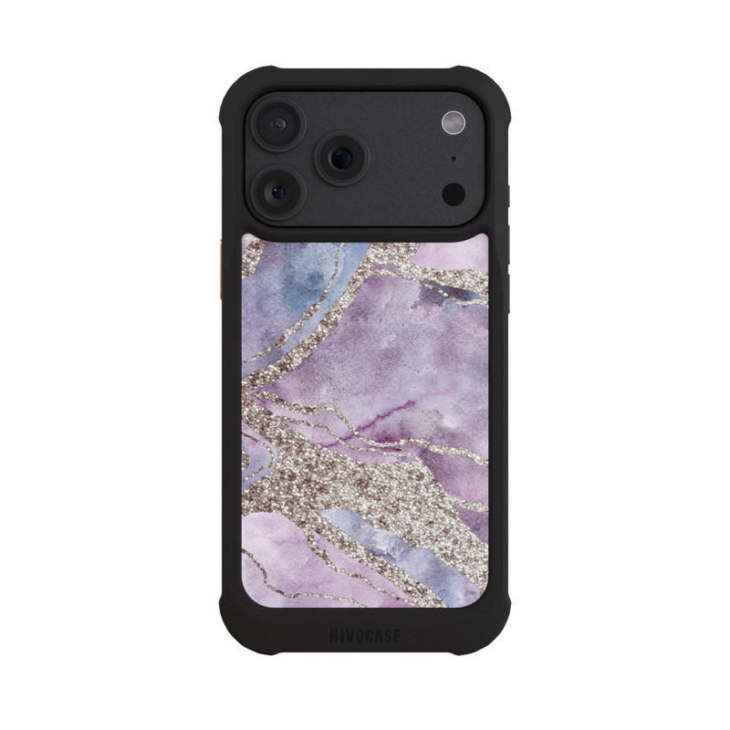 iPhone 18 Pro Max NIVOmax Pierre précieuse Violet pastel