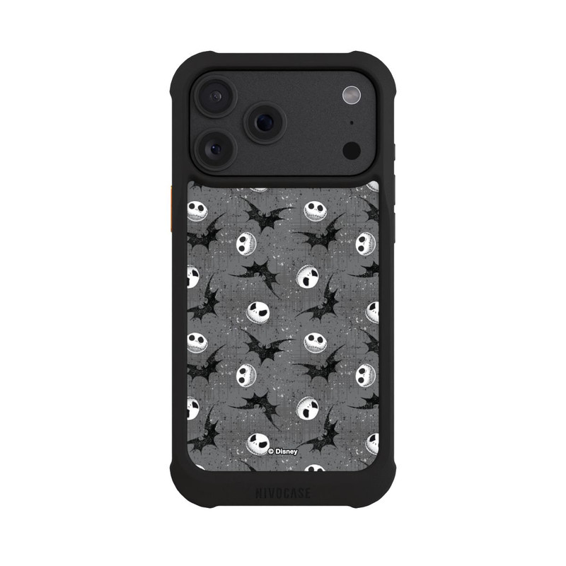 iPhone 18 Pro Max NIVOmax Jack Grey Pattern Tim Burtons Nightmare before Christmas