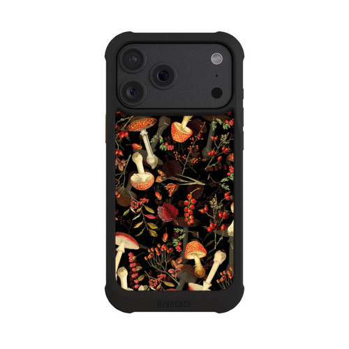 Apple iPhone 18 Pro Max NIVOmax Pilzmuster Schwarz
