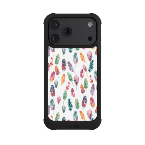 Apple iPhone 18 Pro Max NIVOmax Boho Watercolor Feathers
