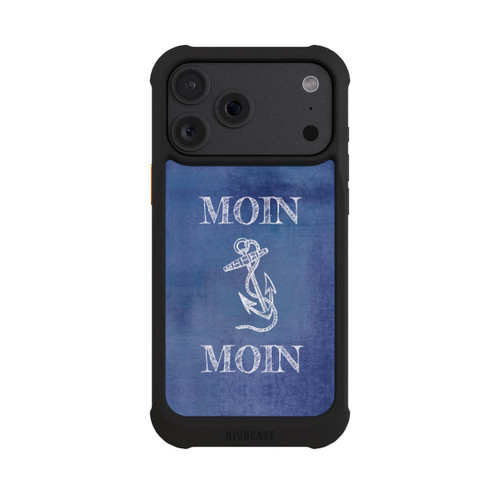 Apple iPhone 18 Pro Max NIVOmax Moin Anker grunge blau