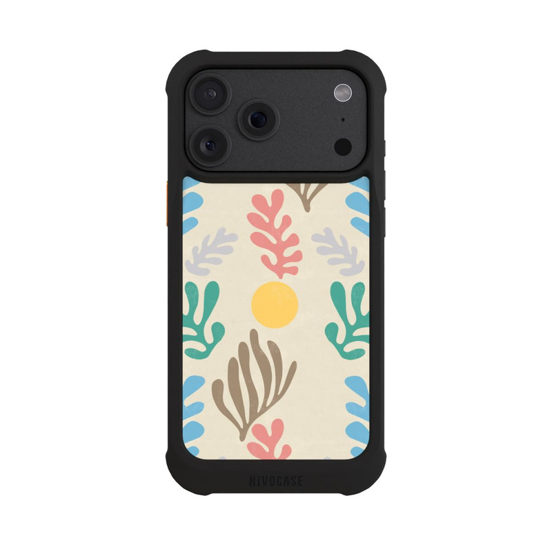 iPhone 18 Pro Max NIVOmax Blätter im modernen Matisse-Stil