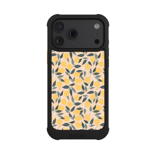 Apple iPhone 18 Pro Max NIVOmax Rosa Zitronen-Muster