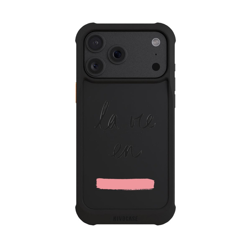 iPhone 18 Pro Max NIVOmax La vie en Rosa Transparent