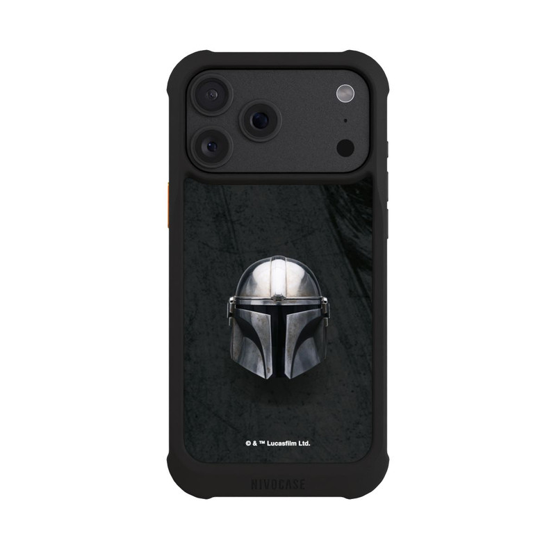iPhone 18 Pro Max NIVOmax Schwarzer Mandalorianer Helm