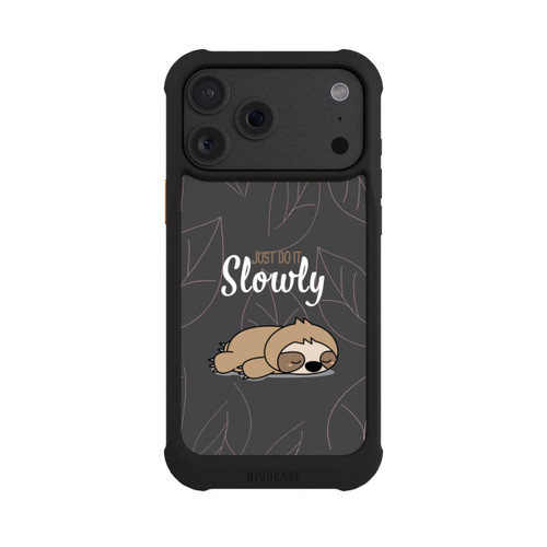 Apple iPhone 18 Pro Max NIVOmax Just Do It Slowly Sloth Grey