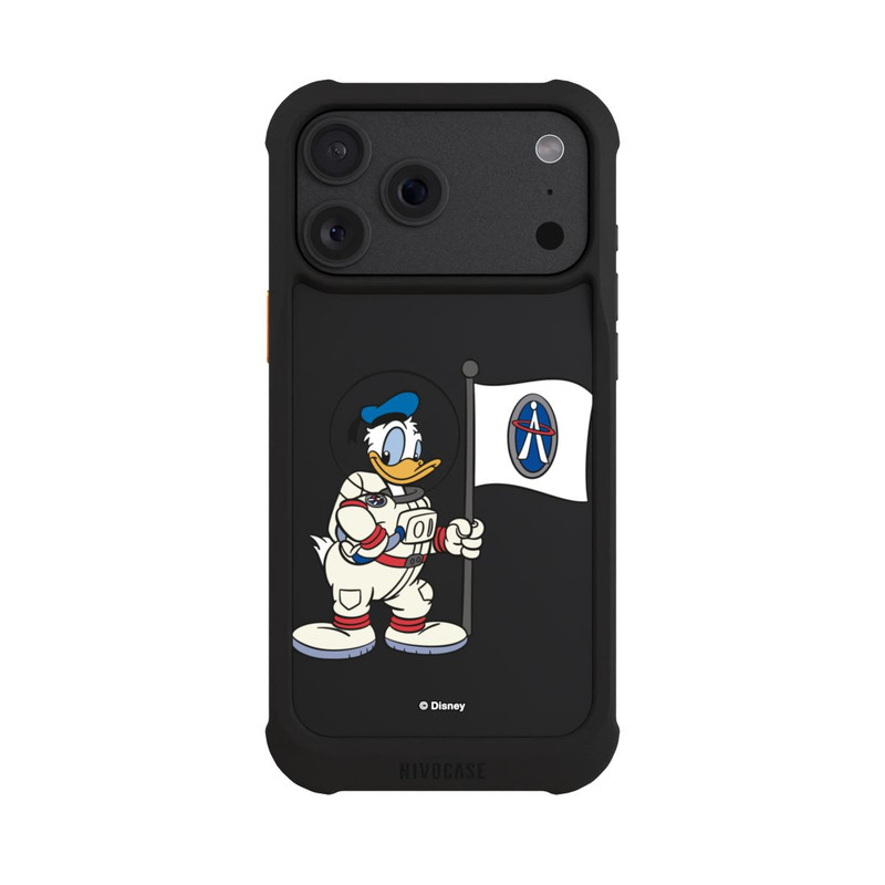 iPhone 18 Pro Max NIVOmax Donald Duck Astronaut Transparent