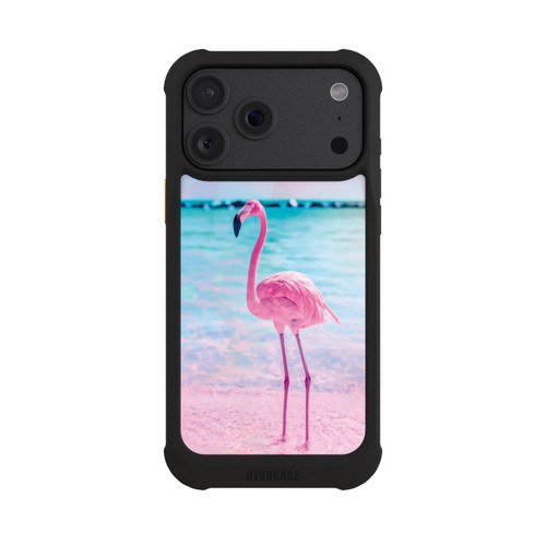 Apple iPhone 18 Pro Max NIVOmax Rosa Flamingo am Meer