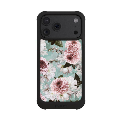 Apple iPhone 18 Pro Max NIVOmax Flower Wallpaper Baroque Blue