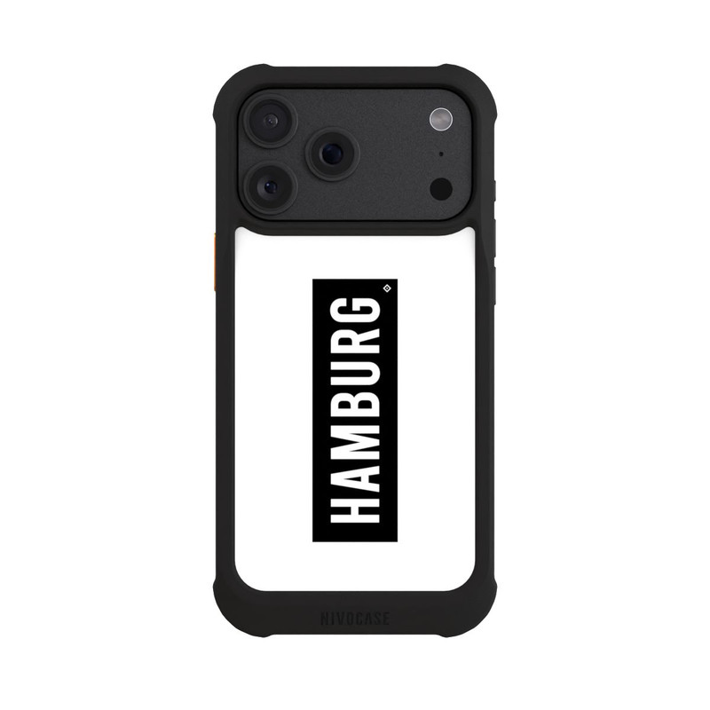 iPhone 18 Pro Max NIVOmax HSV Hambourg noir et blanc