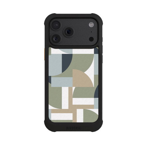 Apple iPhone 18 Pro Max NIVOmax Futuristic Bauhaus Polygons Beige