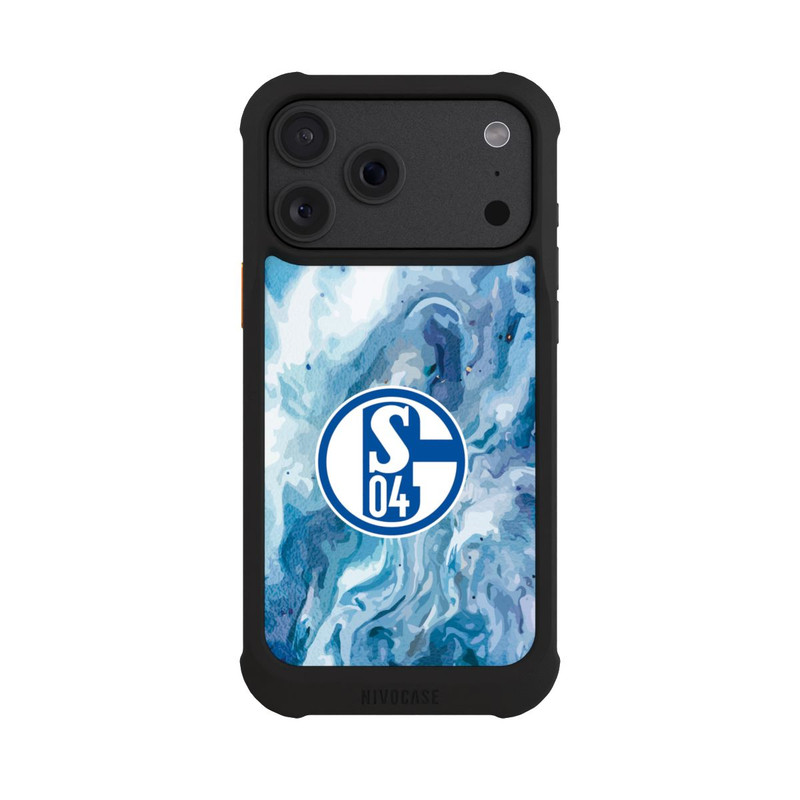 iPhone 18 Pro Max NIVOmax Schalke 04 Flüssig Blau