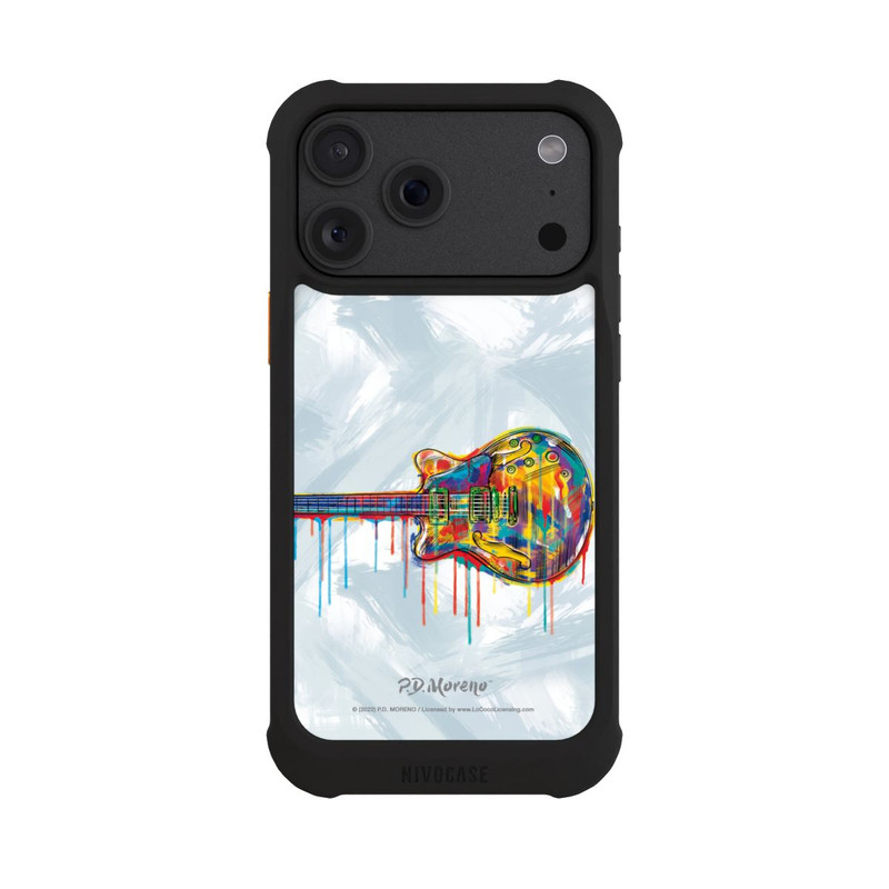 iPhone 18 Pro Max NIVOmax Electric Guitar Art By P.D. Moreno
