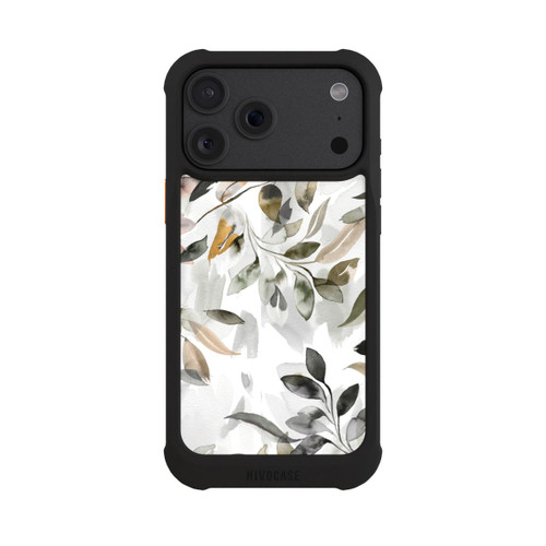 Apple iPhone 18 Pro Max NIVOmax Watercolor Neutral Leaves
