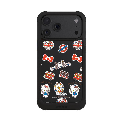 Apple iPhone 18 Pro Max NIVOmax Hello Kitty Londoner Abzeichen Transparent