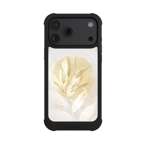 Apple iPhone 18 Pro Max NIVOmax Boho Gold Blumen Kunst