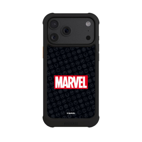 Apple iPhone 18 Pro Max NIVOmax Marvel Logo Black Red 
