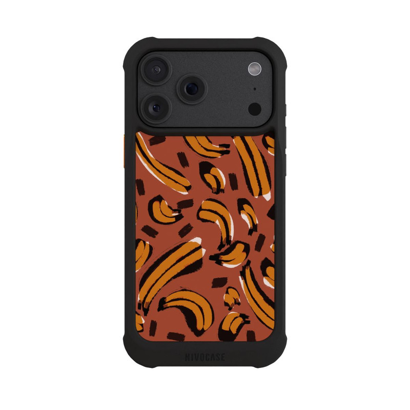 iPhone 18 Pro Max NIVOmax Abstrakte Bananen Muster