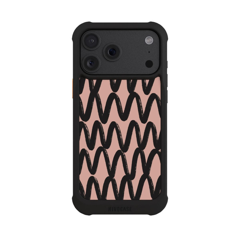 iPhone 18 Pro Max NIVOmax Schwarzes Zickzack