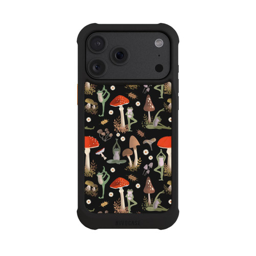 Apple iPhone 18 Pro Max NIVOmax Yoga-Frösche mit Pilzen