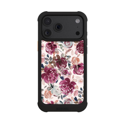 Apple iPhone 18 Pro Max NIVOmax Autumn Peonies and roses Pink