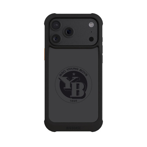 Apple iPhone 18 Pro Max NIVOmax BSC YB Logo Grau