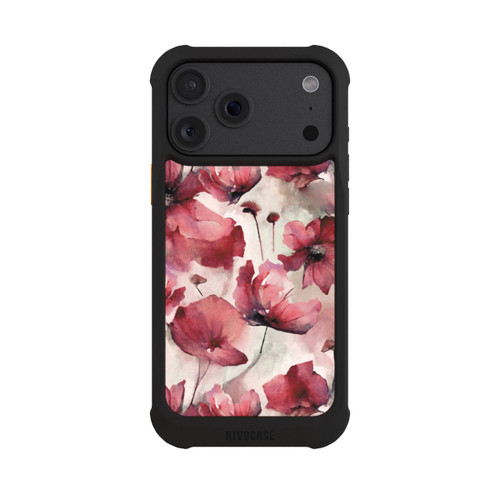 Apple iPhone 18 Pro Max NIVOmax Wilde Mohnblumen Aquarell mit KI